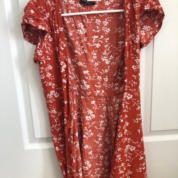 Floral mini wrap dress - Picture 4 of 7